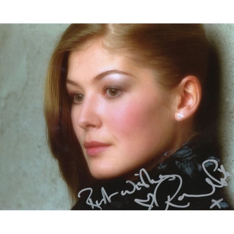 Rosamund Pike autograph