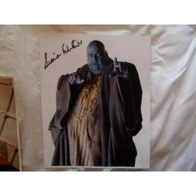 Simon Fisher-Becker autograph AFTAL