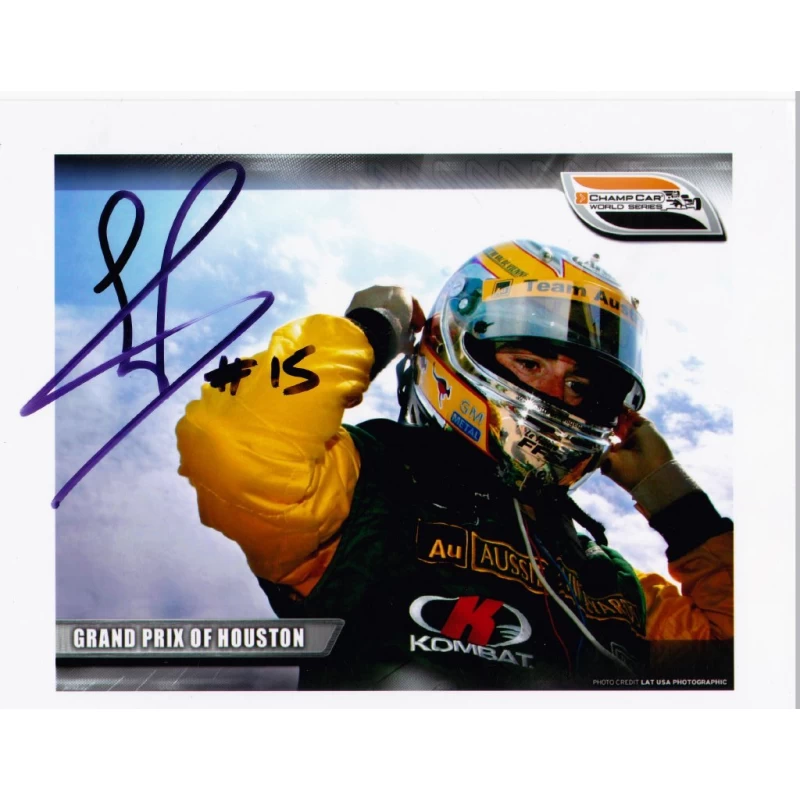 Simon Pagenaud autograph