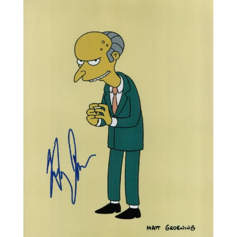 Simpsons - Harry Shearer autograph