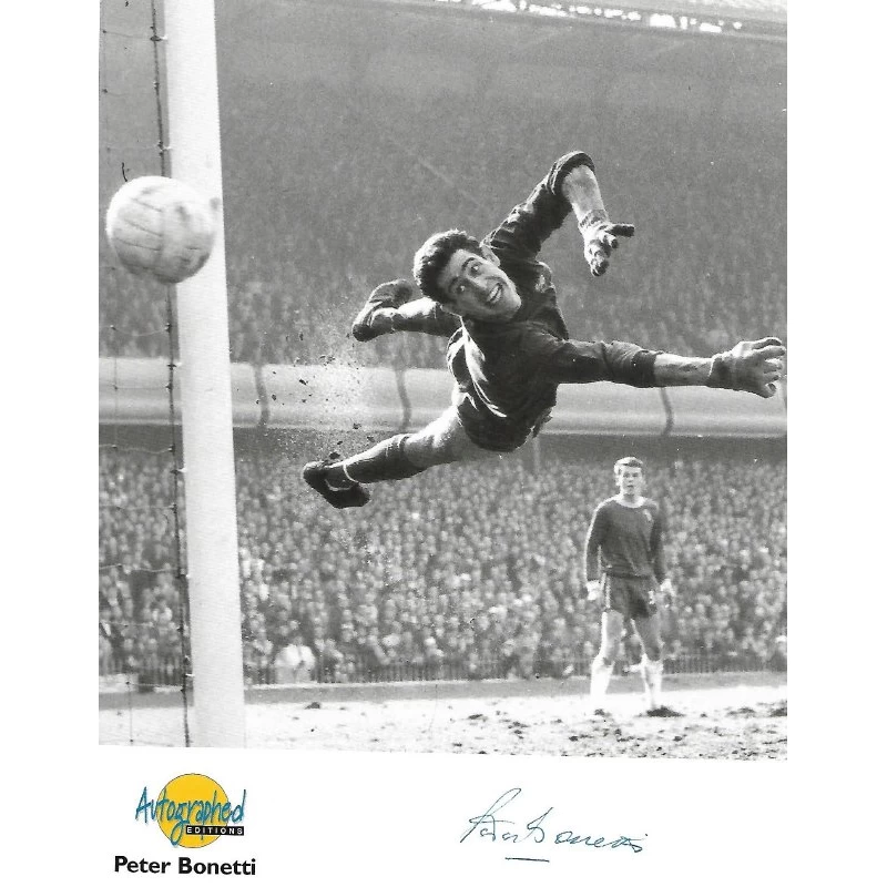 Peter Bonetti autograph