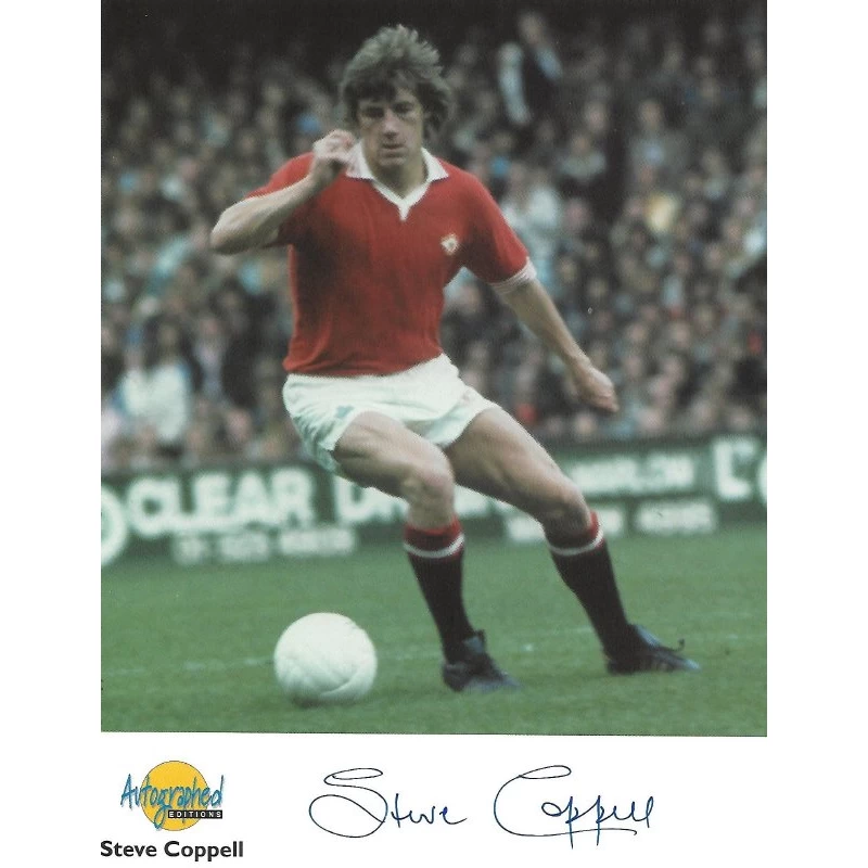 Steve Coppell autograph