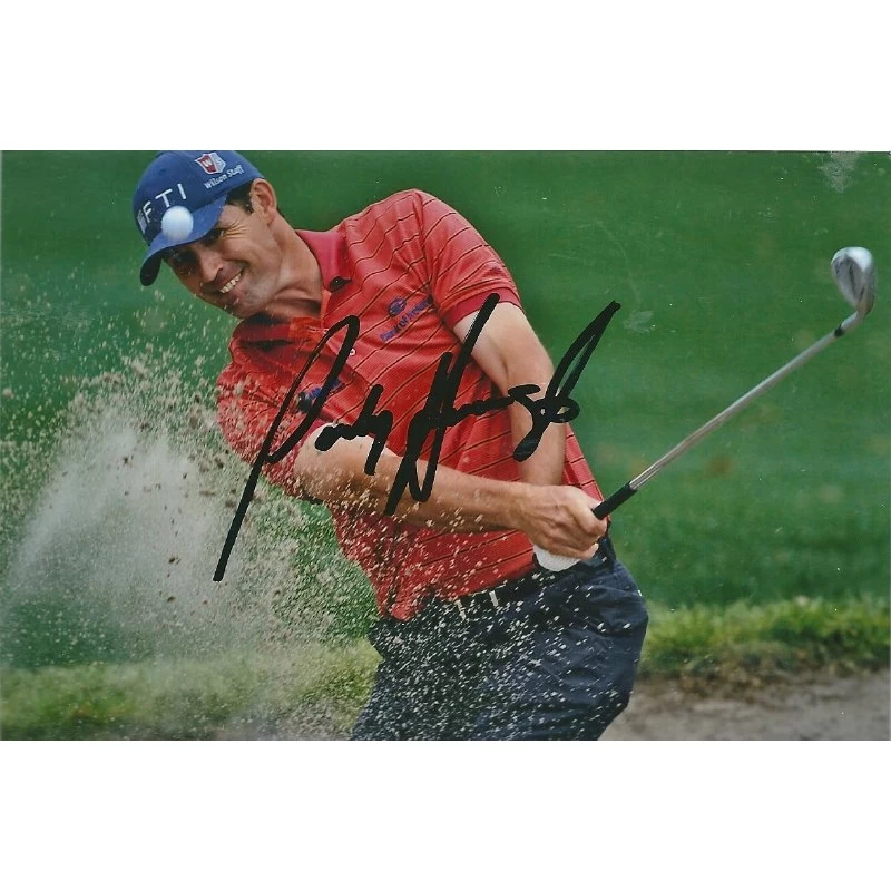 Padraig Harrington autograph