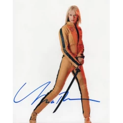 Uma Thurman autograph