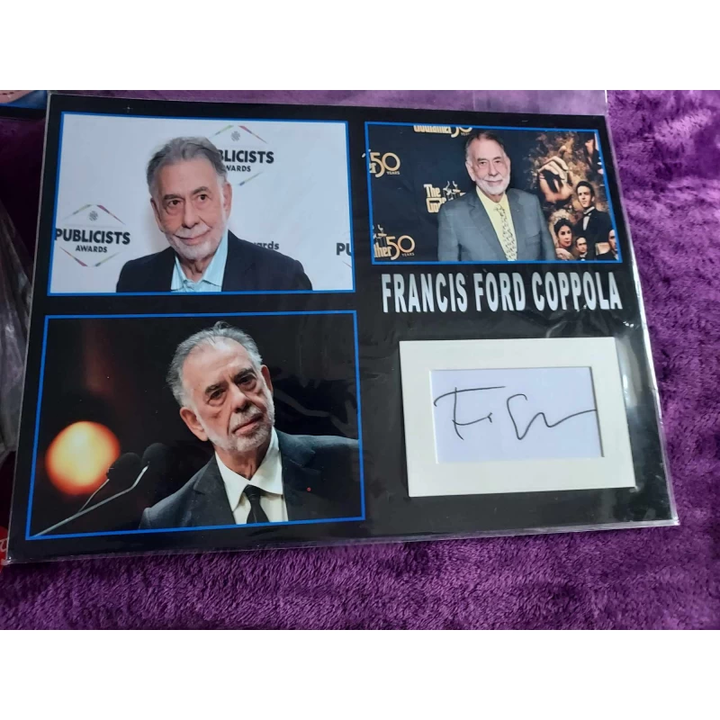 Francis Ford Coppola autograph