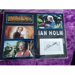 Ian Holm autograph