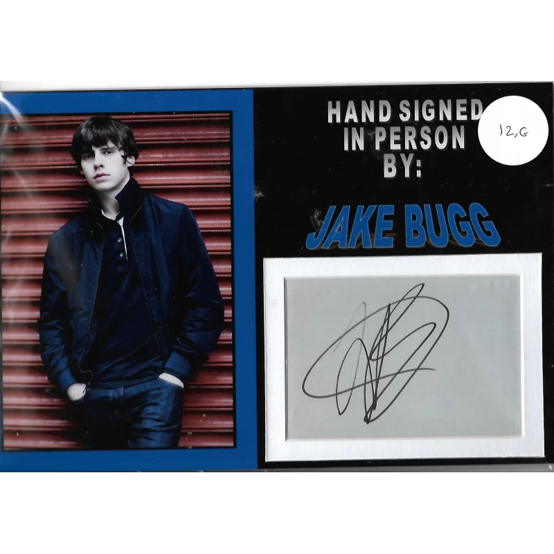 Jake Bugg autograph