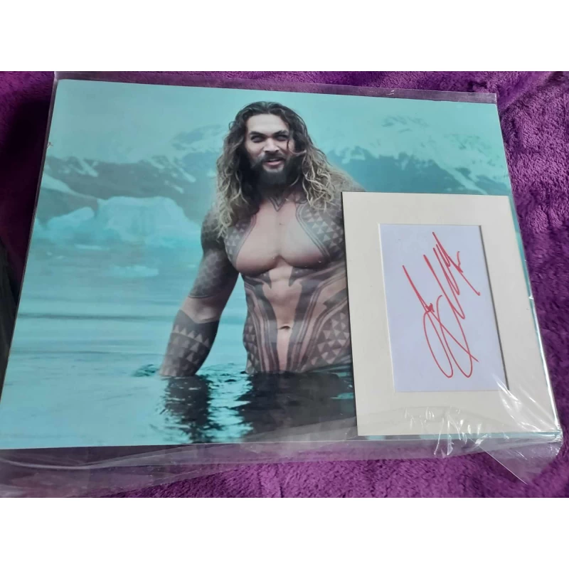 Jason Mamoa autograph