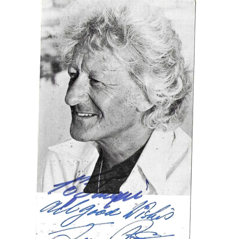 Jon Pertwee autograph