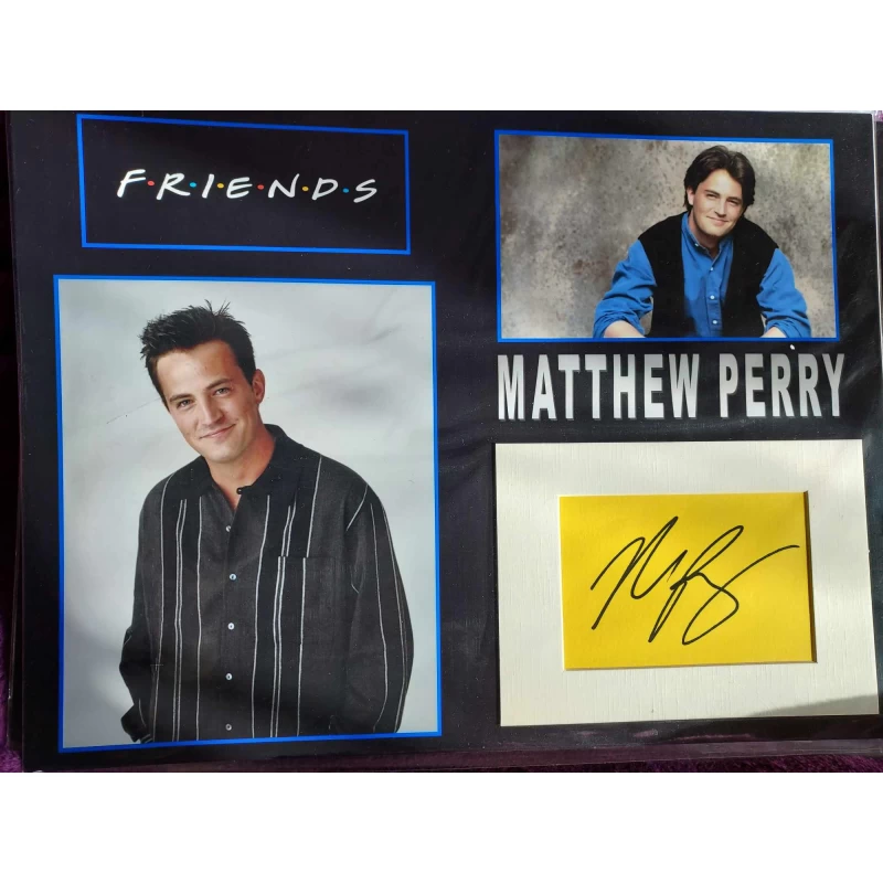 Matthew Perry autograph