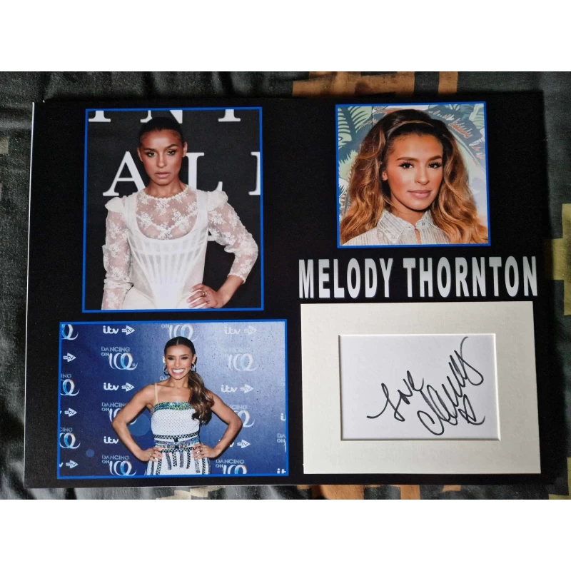 Melody Thornton autograph