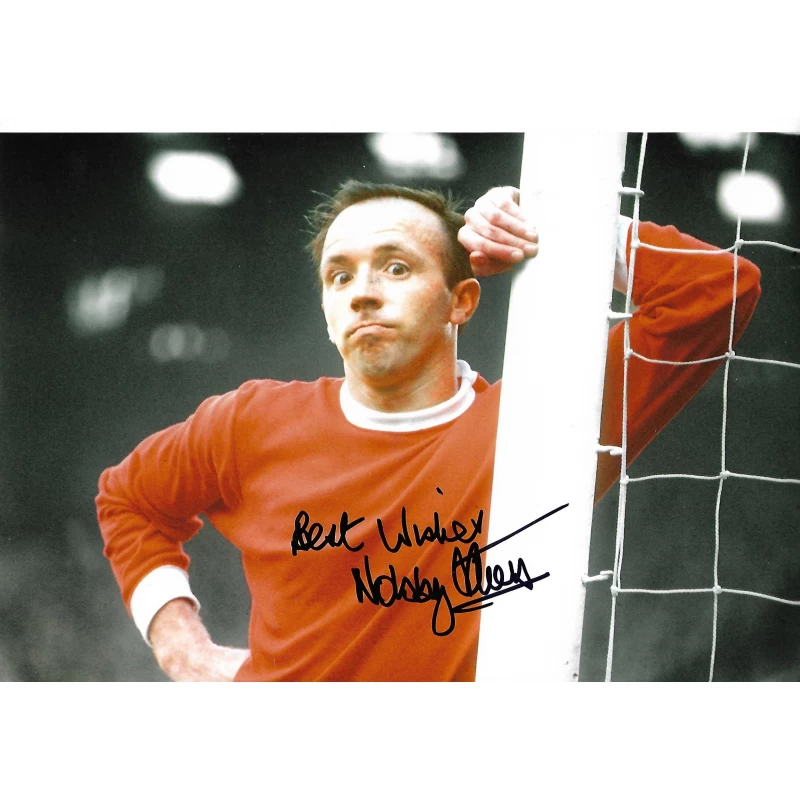 Nobby Stiles autograph