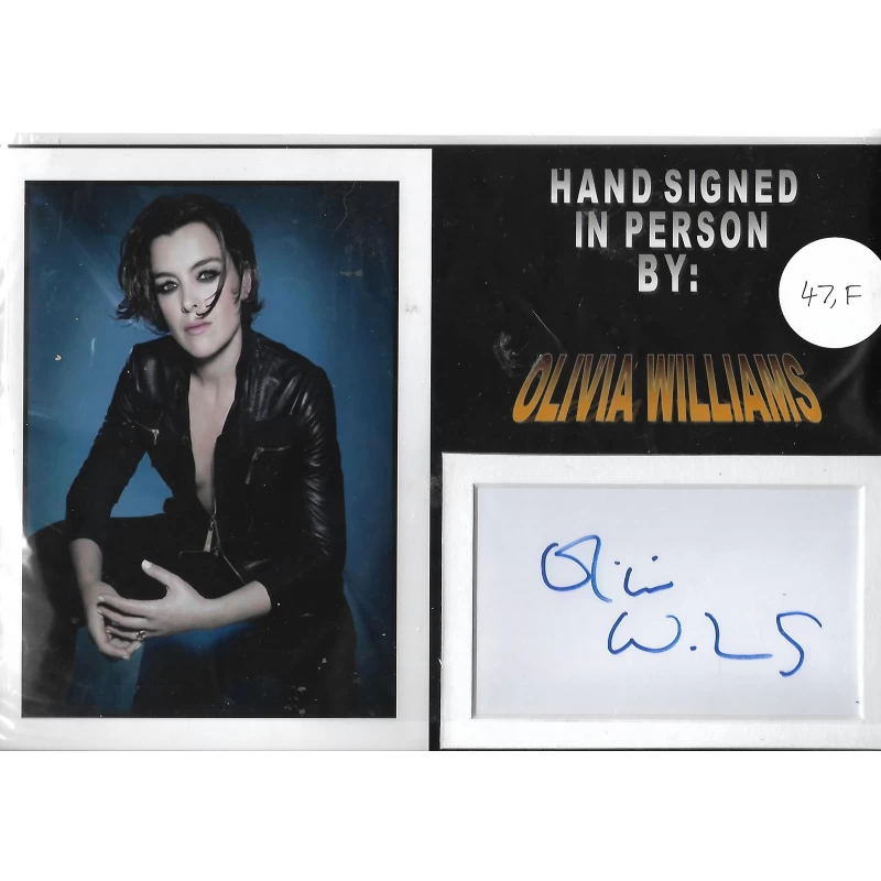 Olivia Williams autograph