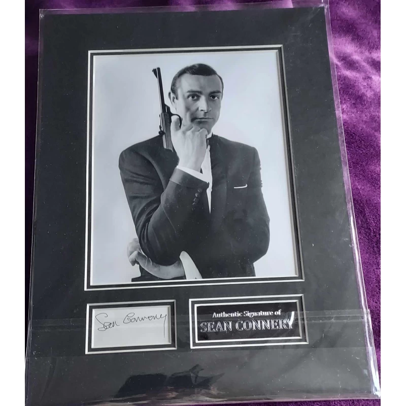 Sean Connery autograph