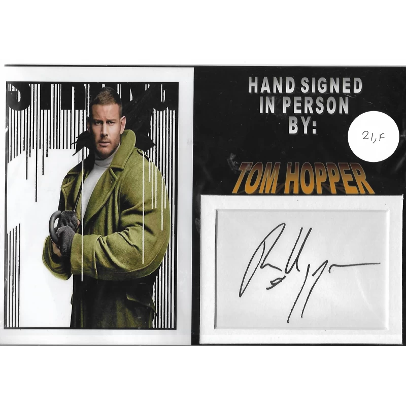 Tom Hopper autograph