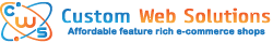 custom web solutions logo